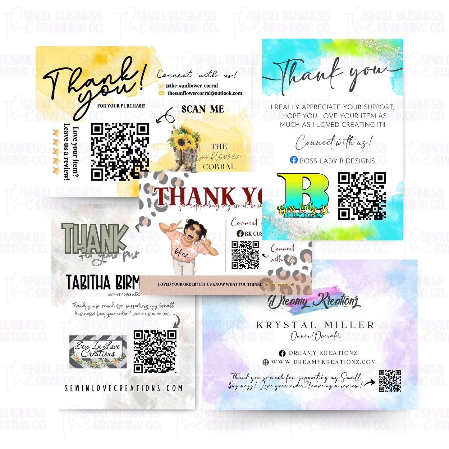 Custom Thank You Card