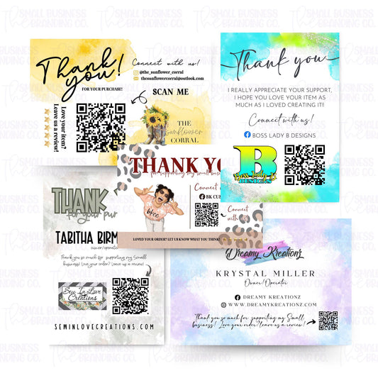 Custom Thank You Card