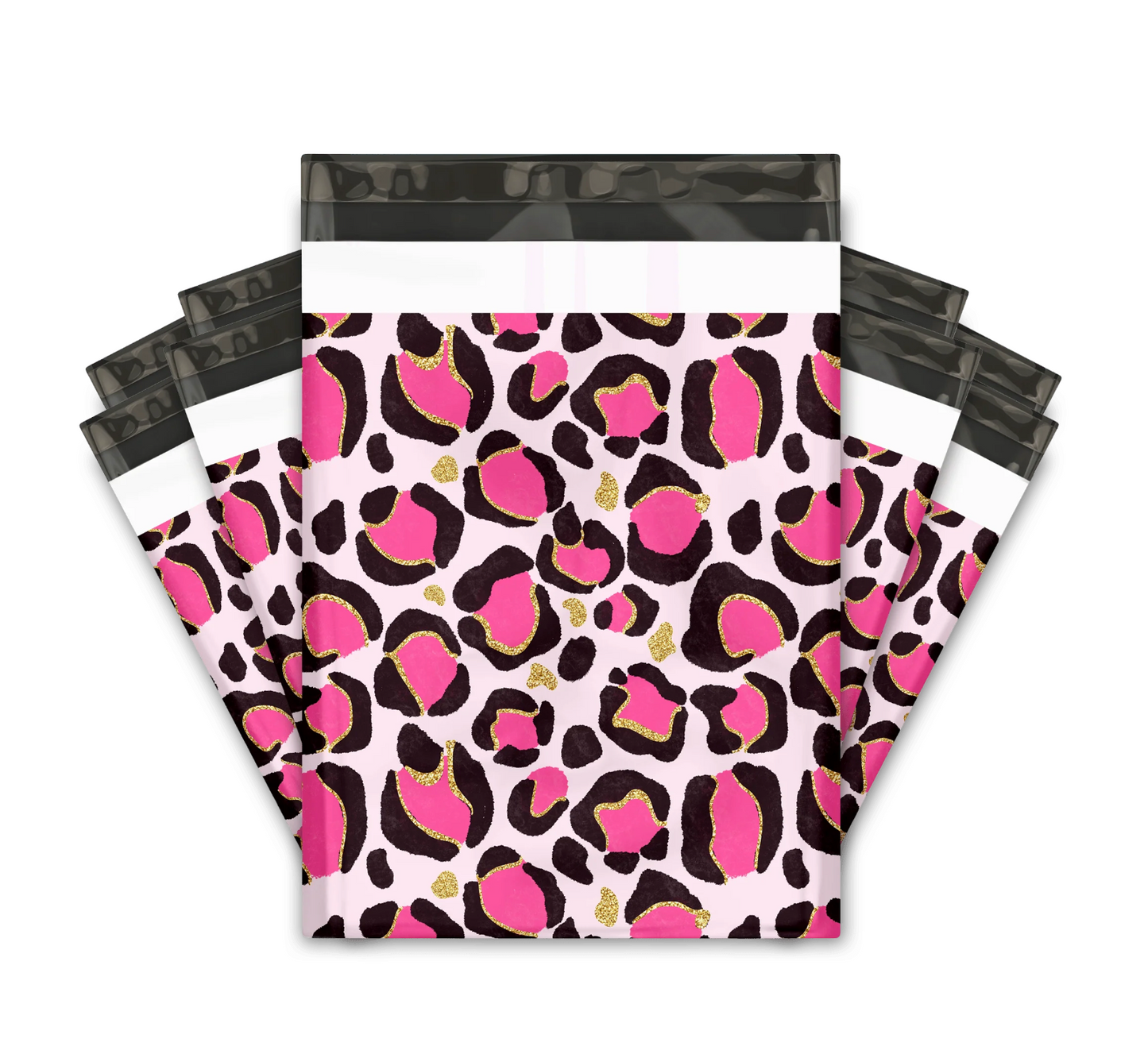 10x13 Pink Leopard- 10ct